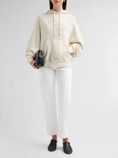 rag & bone Women's University Vintage Terry Hoodie - Turtle Dove | Thumbnail 2 rag & bone Women's University Vintage Terry Hoodie - Turtle Dove | Thumbnail 2