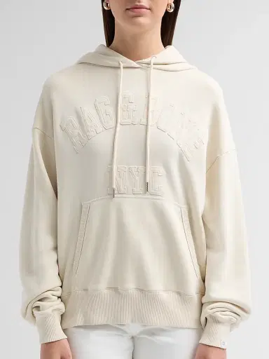 rag & bone Women's University Vintage Terry Hoodie - Turtle Dove | Thumbnail 5 rag & bone Women's University Vintage Terry Hoodie - Turtle Dove | Thumbnail 5