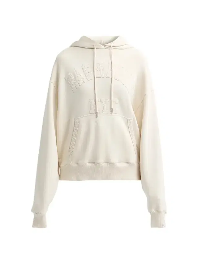 rag & bone Women's University Vintage Terry Hoodie - Turtle Dove