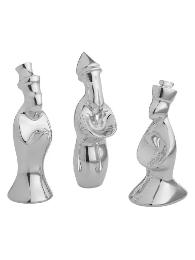 Nambé Holiday 3-Piece Miniature Nativity Wisemen Set | Thumbnail 1