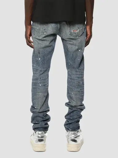 Purple Brand Men's Paint Repair Skinny Jeans | Thumbnail 2 Purple Brand Men's Paint Repair Skinny Jeans | Thumbnail 2