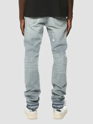 Purple Brand Men's Layered Distressed Jeans | Thumbnail 2 Purple Brand Men's Layered Distressed Jeans | Thumbnail 2