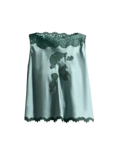 DÔEN Women's Valerina Silk Lace Top | Thumbnail 1