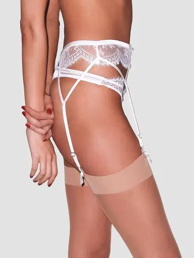 Fleur du Mal Women's Frankie Lace Thong - | Thumbnail 5