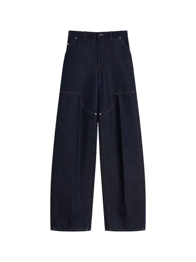 Givenchy Women's Raw Balloon Jeans - Dark Blue