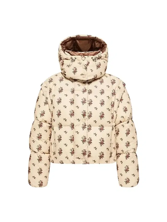 Moncler Women's Torcol 2-in-1 Puffer Coat - Light Beige
