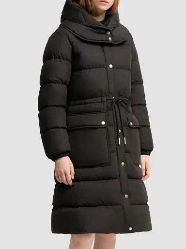 Moncler Women's Pic Puffer Coat - Black | Thumbnail 2