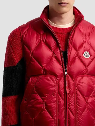 Moncler Men's Erelia Puffer Vest - Dark Red - Size XXXL | Thumbnail 4
