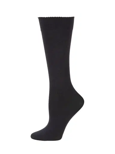 Wolford Women's Velvet De Luxe 50 Socks - Admiral - Size Medium | Thumbnail 1 Wolford Women's Velvet De Luxe 50 Socks - Admiral - Size Medium | Thumbnail 1