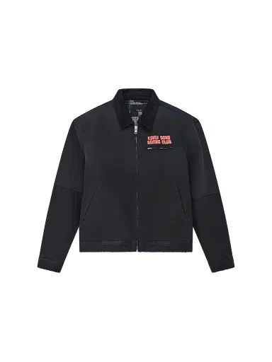 Ksubi Men's Club Greenwich Printed Cotton Twill Jacket - Black | Thumbnail 1 Ksubi Men's Club Greenwich Printed Cotton Twill Jacket - Black | Thumbnail 1