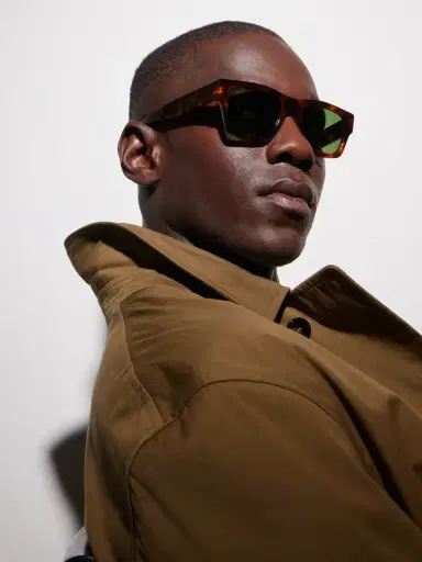 TOTEME Square Frame Acetate Sunglasses - Men | Thumbnail 2