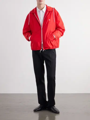 TOTEME Shell Hooded Jacket - Men | Thumbnail 2 TOTEME Shell Hooded Jacket - Men | Thumbnail 2