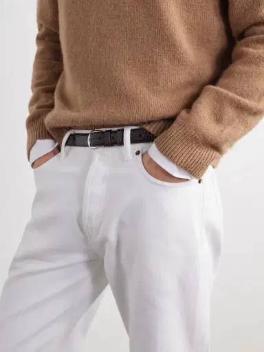 TOTEME 2.5cm Croc-Effect Leather Belt - Men | Thumbnail 2 TOTEME 2.5cm Croc-Effect Leather Belt - Men | Thumbnail 2