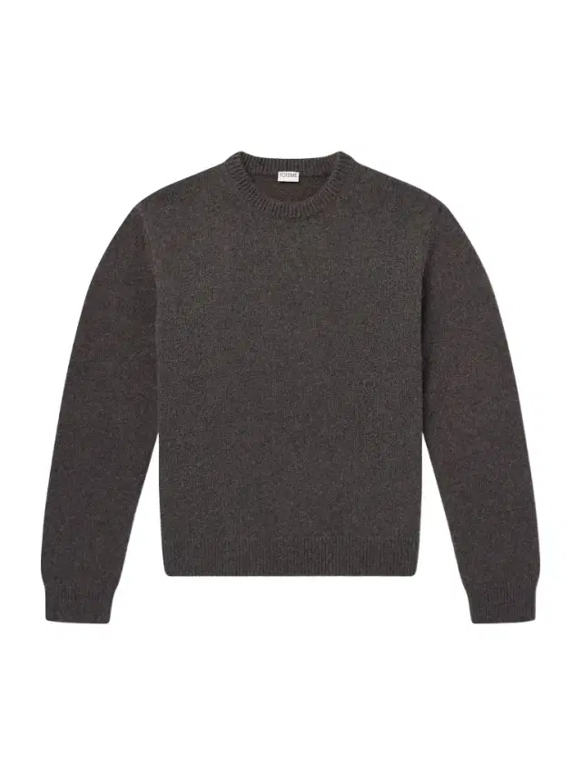 TOTEME Camel Hair Knit Sweater - Men