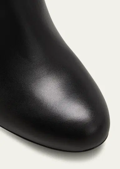 Christian Louboutin Belle Leather Red-Sole Ankle Booties | Thumbnail 3 Christian Louboutin Belle Leather Red-Sole Ankle Booties | Thumbnail 3