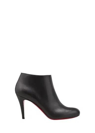 Christian Louboutin Belle Leather Red-Sole Ankle Booties | Thumbnail 1 Christian Louboutin Belle Leather Red-Sole Ankle Booties | Thumbnail 1