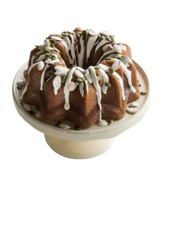 PM Delights Pumpkin Rum Bundt Cake