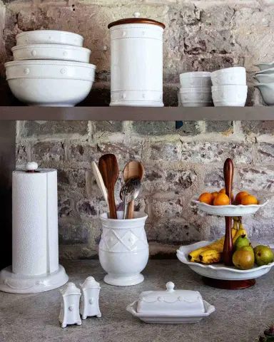 Juliska Berry & Thread Paper Towel Holder - Whitewash | Thumbnail 4