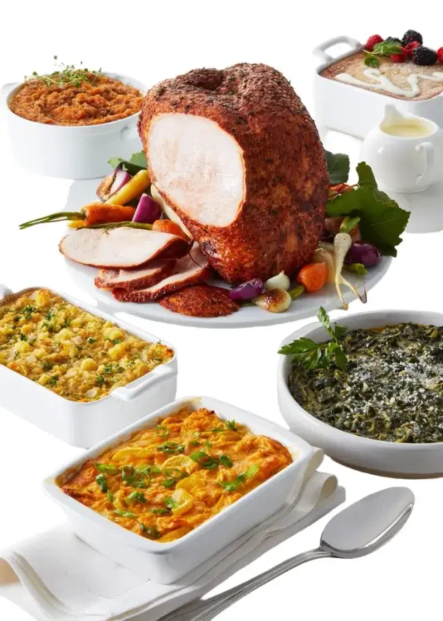 The Cajun Turkey Co Cajun-Smoked Turkey Breast Dinner, Serves 8