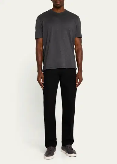 Cesare Attolini Men's Cotton Crew T-Shirt | Thumbnail 6