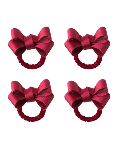 Juliska Tuxedo Stewart Tartan Napkin Rings, Set of 4 | Thumbnail 1 Juliska Tuxedo Stewart Tartan Napkin Rings, Set of 4 | Thumbnail 1
