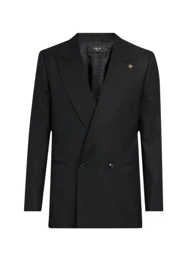 AMIRI Men's MA Double-Breasted Wool Blazer | Thumbnail 1
