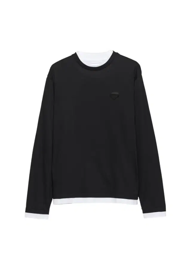 Prada Men's Tipped Cotton Long-Sleeve T-Shirt