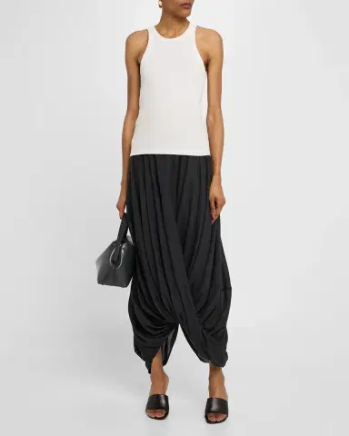 TOTEME Draped Cocoon Maxi Skirt | Thumbnail 2