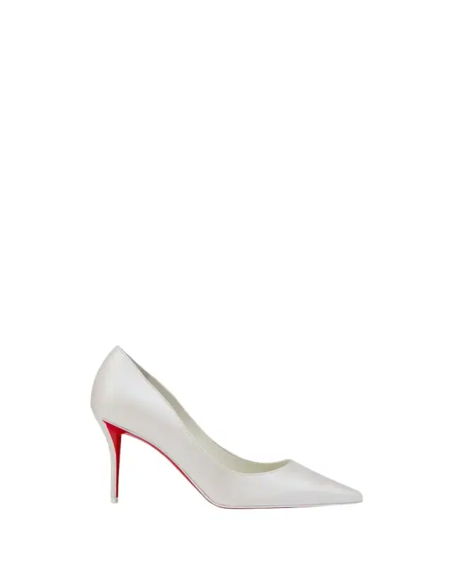 Christian Louboutin 80mm Miss Z Nappa Leather Red Sole Pointed-Toe Pumps