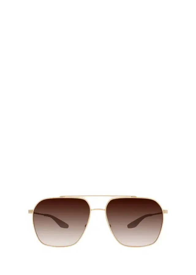 BARTON PERREIRA Rizzo 60mm Aviator Titanium Sunglasses
