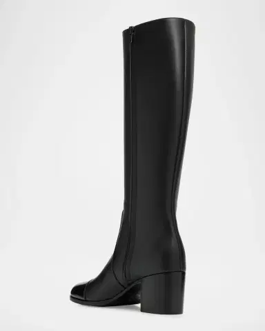 Valentino Garavani 60mm Zimmy Leather Knee-High Boots | Thumbnail 4 Valentino Garavani 60mm Zimmy Leather Knee-High Boots | Thumbnail 4