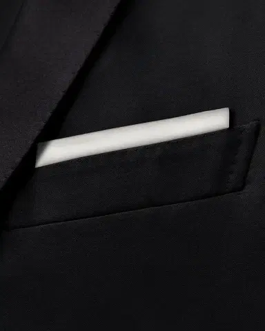 Brioni Men's Hand-Rolled Silk Pocket Square | Thumbnail 4