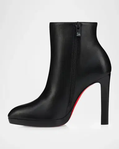 Christian Louboutin 120mm Fannylove Leather Booties | Thumbnail 4