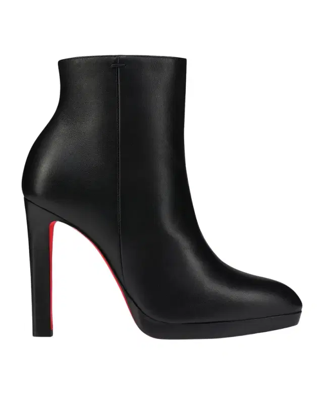 120mm Fannylove Leather Booties