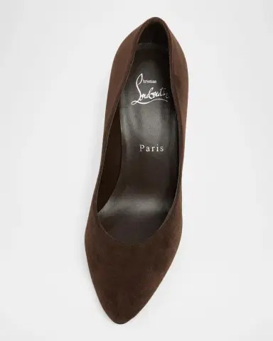 Christian Louboutin 85mm Fannylove Suede Pumps | Thumbnail 4 Christian Louboutin 85mm Fannylove Suede Pumps | Thumbnail 4