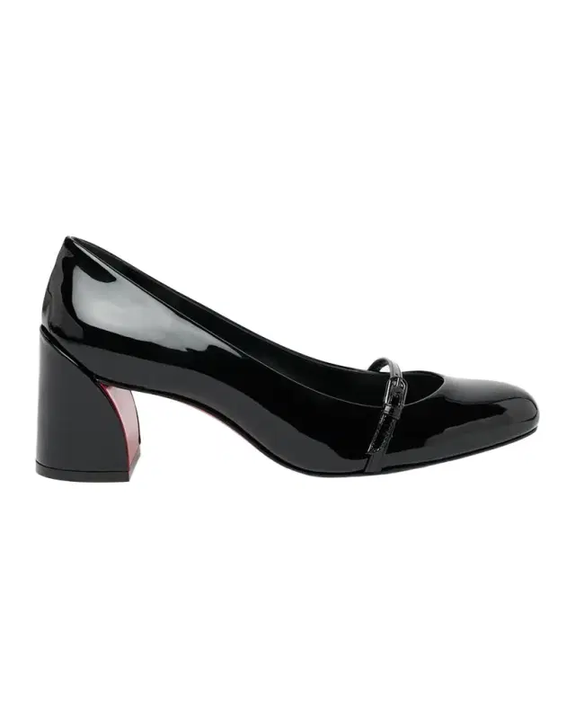 Christian Louboutin 55mm Jane Nina Patent Leather Mary Jane Pumps