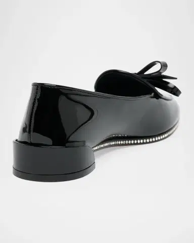 Christian Louboutin Mocastrass Embellished Patent Leather Loafers | Thumbnail 2 Christian Louboutin Mocastrass Embellished Patent Leather Loafers | Thumbnail 2