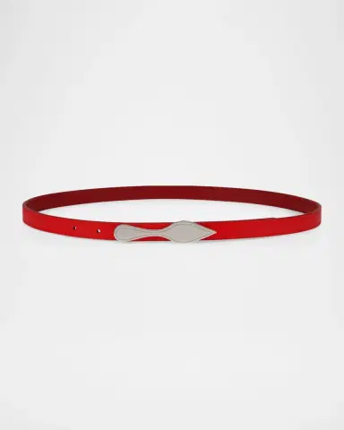Christian Louboutin Bettina Reversible Leather Belt | Thumbnail 3