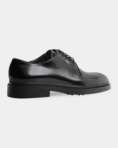 Giuseppe Zanotti Men's Leather Derby Shoes | Thumbnail 2