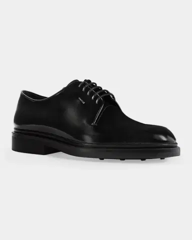 Giuseppe Zanotti Men's Leather Derby Shoes | Thumbnail 4