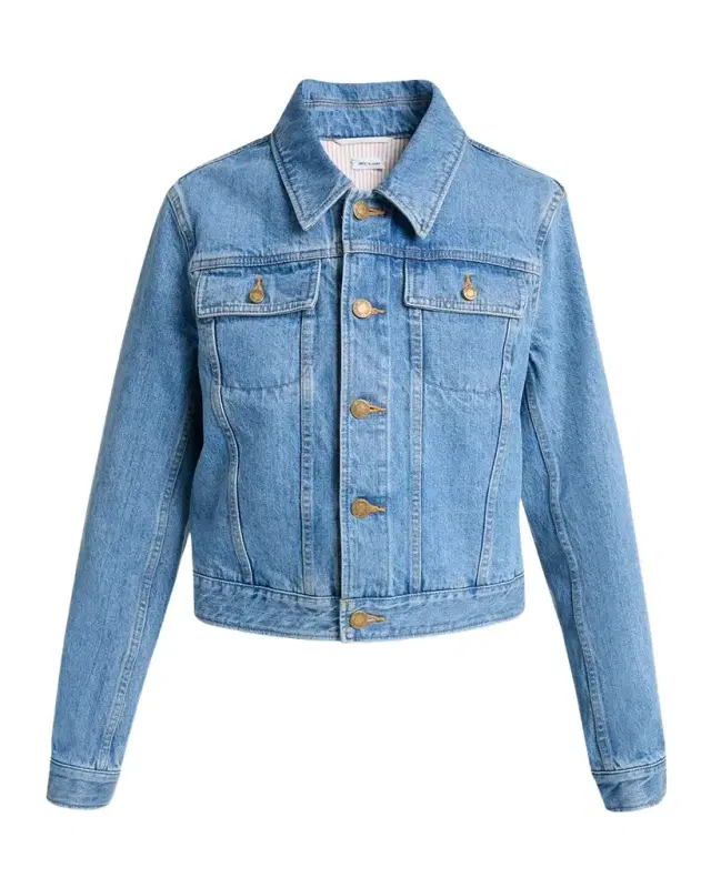 Thom Browne Shrunken-Fit Denim Jacket