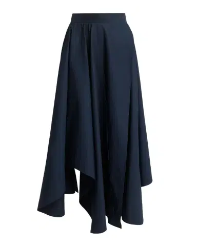 Givenchy Asymmetric Handkerchief Midi Flare Skirt | Thumbnail 1