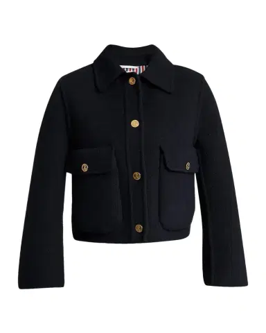 Thom Browne Brushed Wool Single-Breasted Jacket | Thumbnail 1
