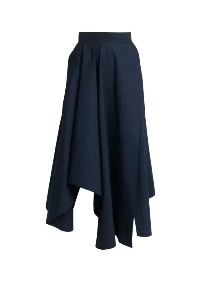 Givenchy Asymmetric Handkerchief Midi Flare Skirt
