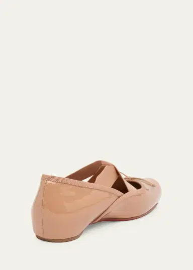 Christian Louboutin Cassiasticina Patent Leather Ballerina Flats | Thumbnail 2 Christian Louboutin Cassiasticina Patent Leather Ballerina Flats | Thumbnail 2