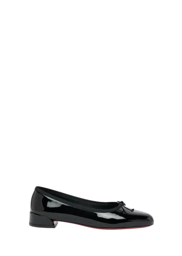 Christian Louboutin Sweetie Jane Patent Leather Ballerina Flats