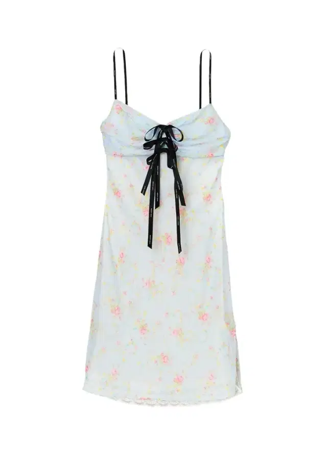 Marc Jacobs Blurred Floral Chiffon Mini Slip Dress