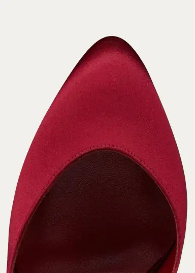Christian Louboutin 85mm Fanny Love Satin Slingback Pumps | Thumbnail 3 Christian Louboutin 85mm Fanny Love Satin Slingback Pumps | Thumbnail 3