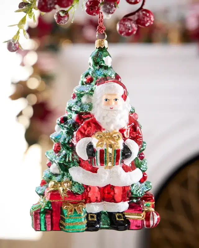 Exclusive With Best Wishes From Santa Christmas Ornament