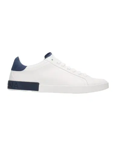 Dolce & Gabbana Men's Portofino Leather Low-Top Sneakers | Thumbnail 1
